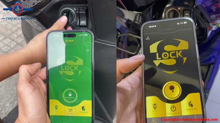 Cách mở khóa xe janus bằng điện thoại