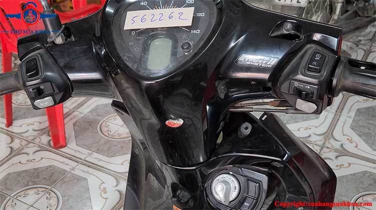 Cách mở khoá xe janus khi mất chìa bằng mã ID