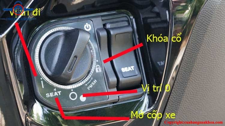 Cách mở khóa xe SH mode đơn giản nhất