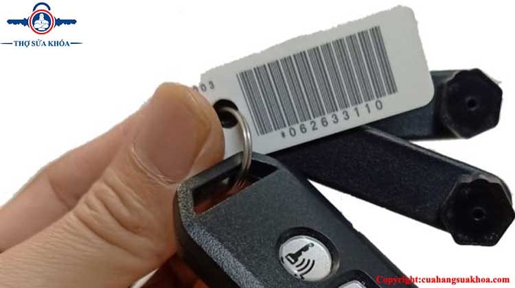Sử dụng mã ID để mở cốp