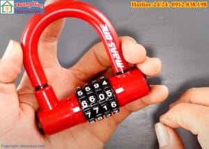 Cách mở ổ khóa số 4 vòng