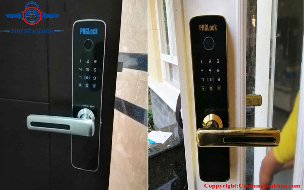 Lắp khóa cửa vân tay