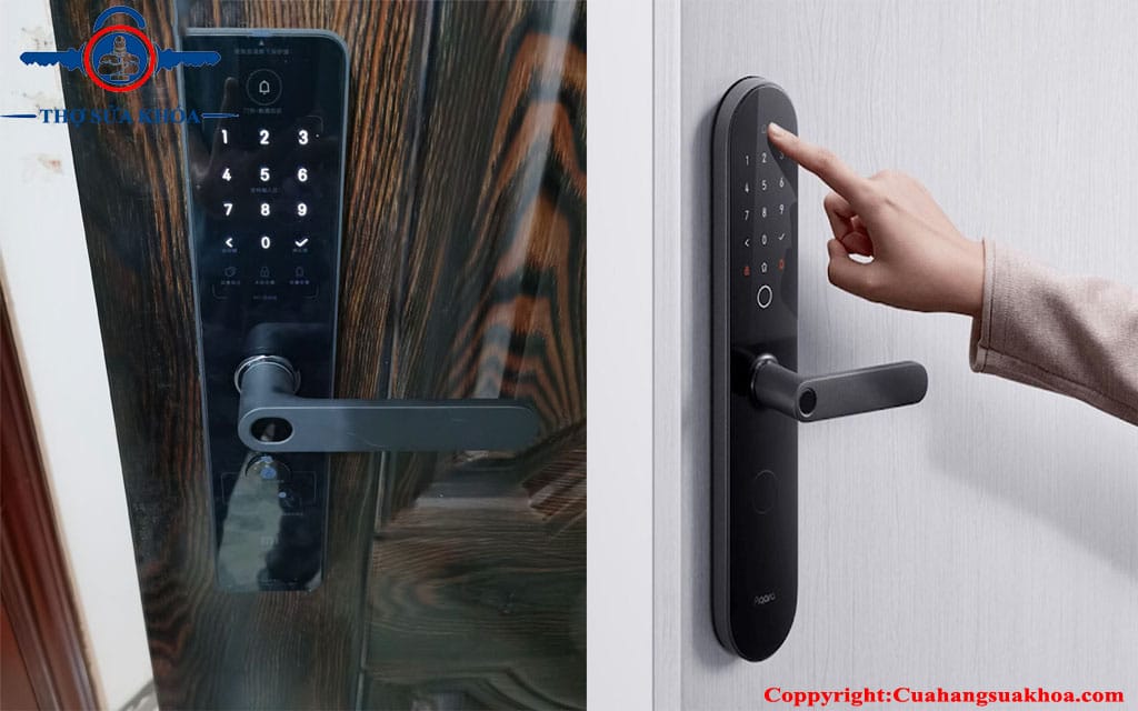 Mở khóa điện tử Xiaomi bằng mật mã