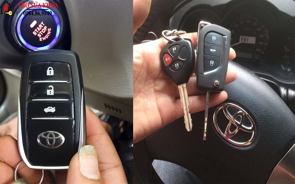 Dịch vụ thay pin chìa khóa xe ô tô