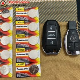 thay pin chìa khóa ô tô