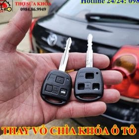 thay vỏ chìa khóa ô tô