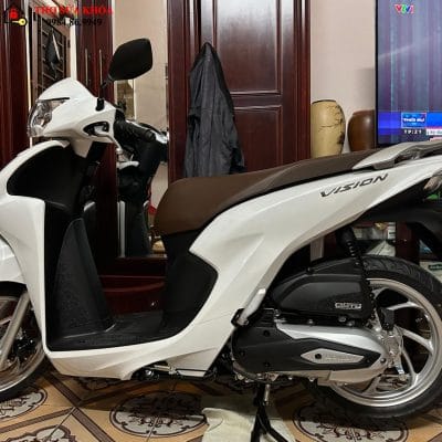 cách mở xe Vision khi hết bình