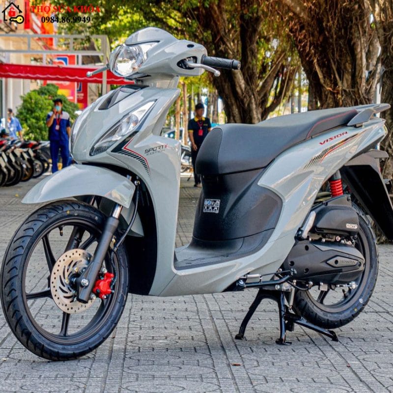 cách mở xe vision không cần chìa khóa