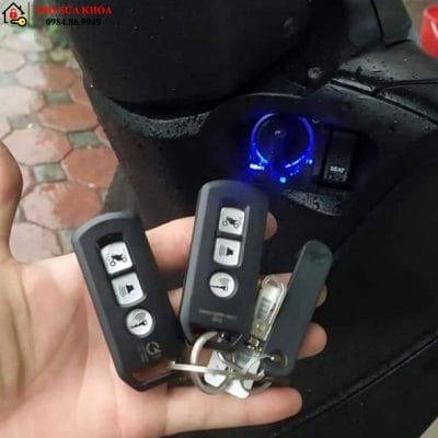 sử dụng chìa khóa Xe SH mode