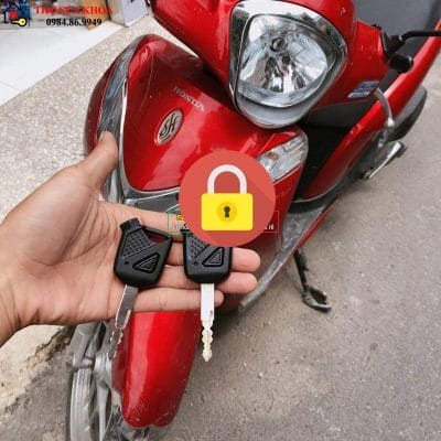 Cách mở Xe SH mode khi mất chìa khóa