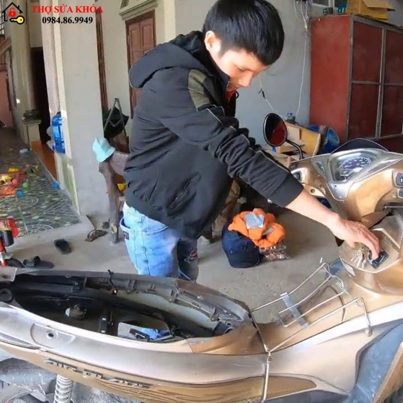 Xe airblade không đề được