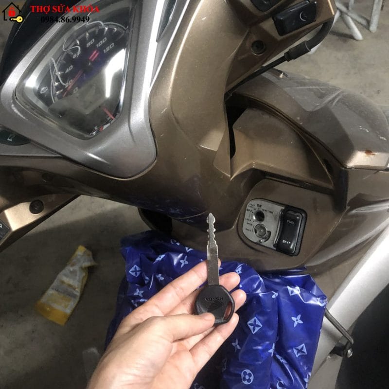 Khóa Xe Airblade không đề được