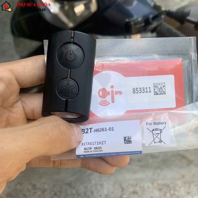 Cách làm thêm chìa khóa Smartkey Grande