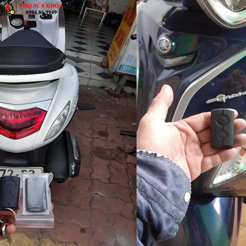 Làm lại chìa khóa smartkey grande