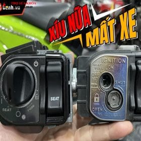 Lắp khóa chống trộm Xe Honda