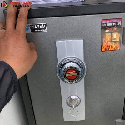 Cách đổi mật khẩu két sắt Hòa Phát