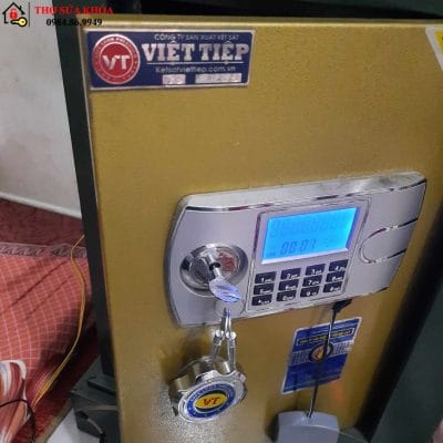 Cách mở két sắt Việt Tiệp điện tử