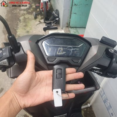 Cách mở Xe Vario bằng mã vạch ID smartkey