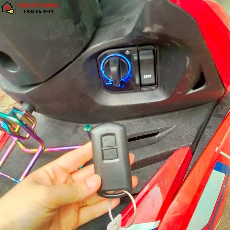 Smartkey Xe Winner không vặn được