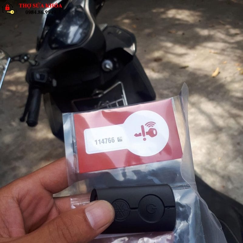 Cách mở Xe Yamaha bằng mã vạch ID Smartkey