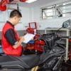 Xe Yamaha không lên điện