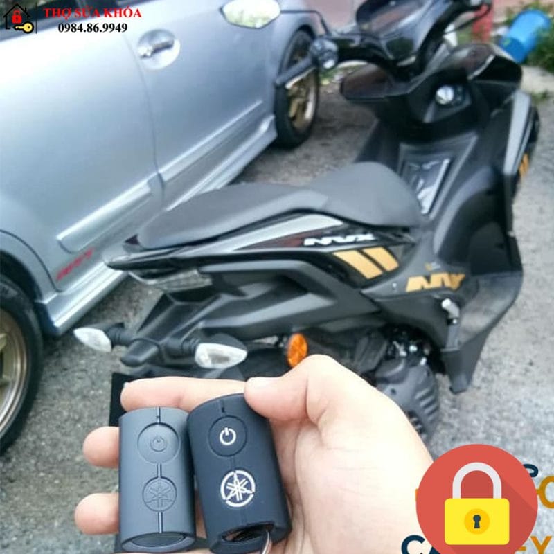 Sử dụng chìa khóa Xe Yamaha