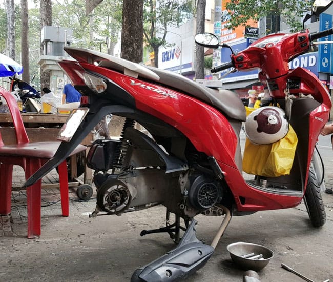 sửa xe vision