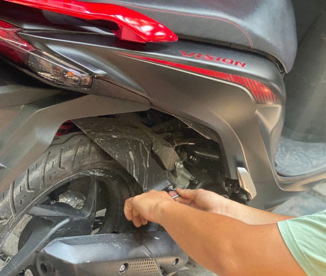 sửa xe vision lưu động